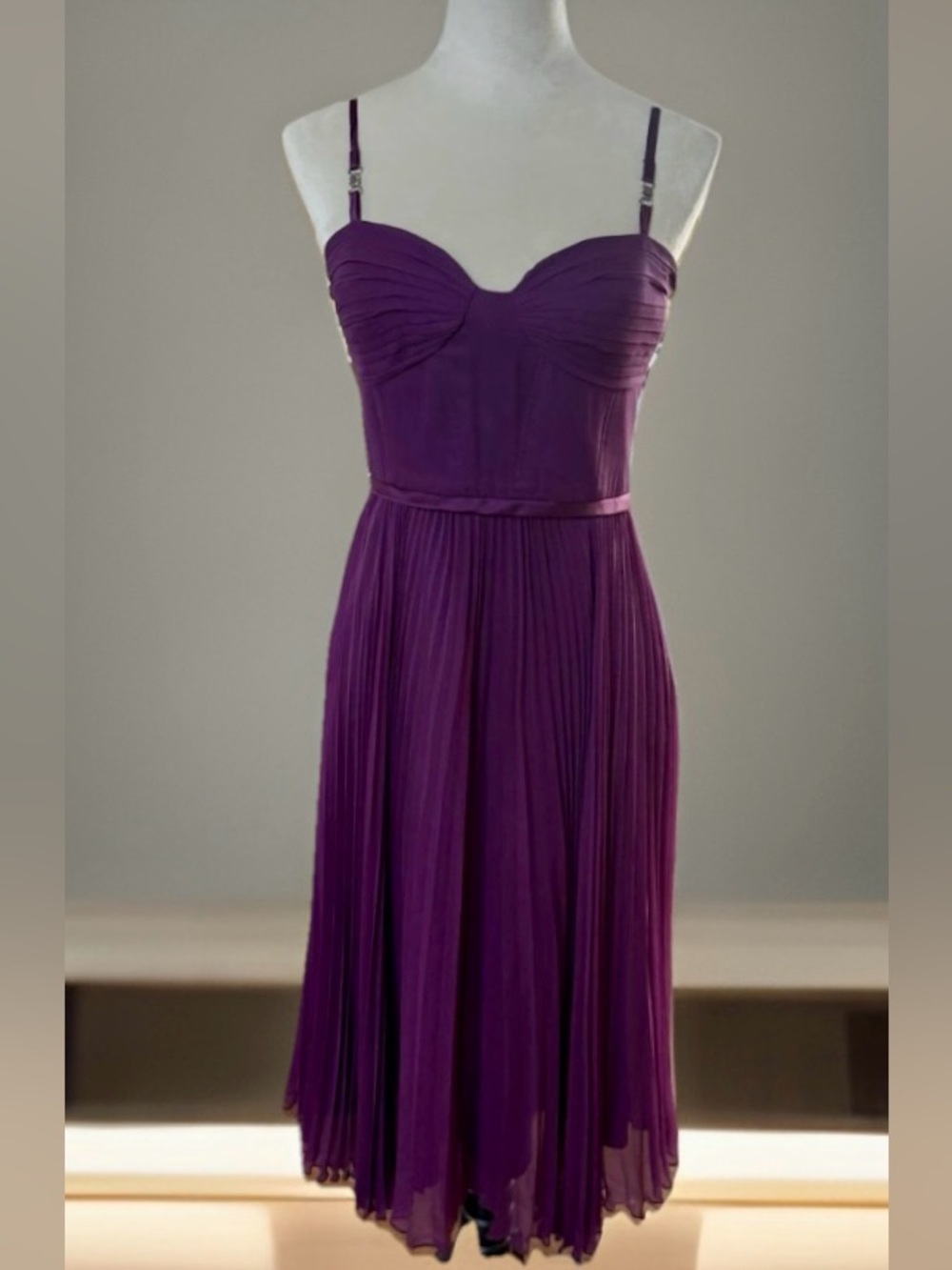 Silk swing dress size 6 LAUNDRY SHELLI SEGAL NWT